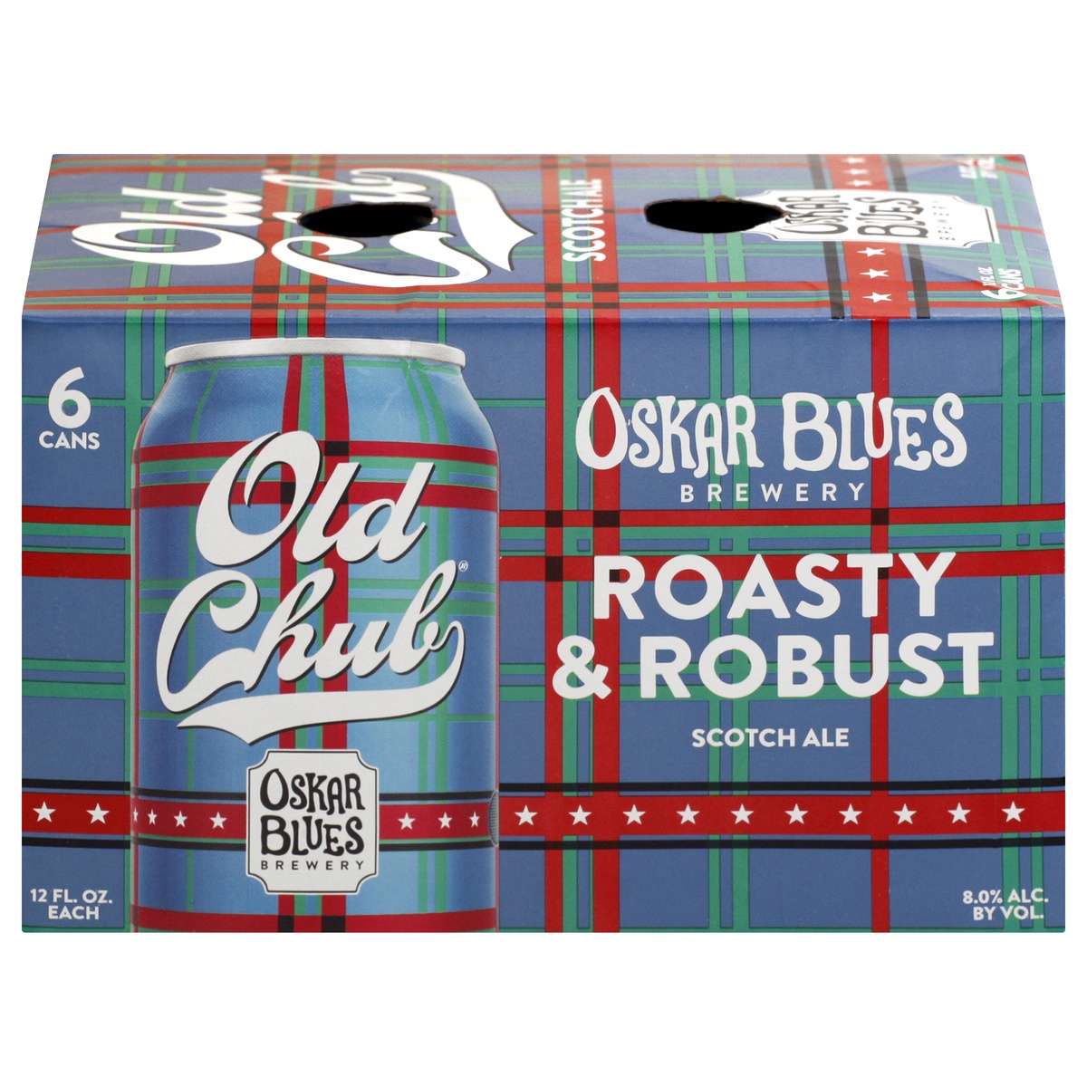 Oskar Blues Old Chub Scotch Ale Beer 6pk/12 fl oz Cans 6 ct; 12 fl oz