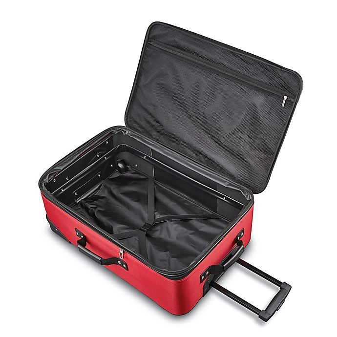 slide 6 of 7, American Tourister Fieldbrook XLT Luggage Set - Red/Black, 4 ct