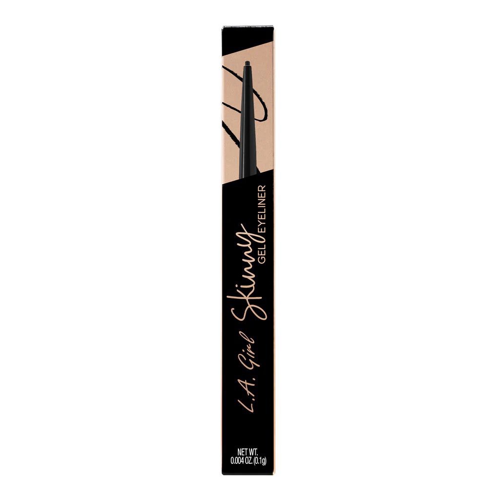 slide 1 of 1, L.A. Girl Skinny Gel Eyeliner - Silky Black, 1 ct