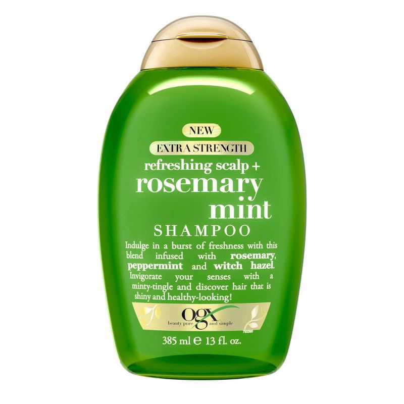 slide 1 of 5, OGX Rosemary Mint Extra Strength Hair Shampoo - 13 fl oz, 13 fl oz