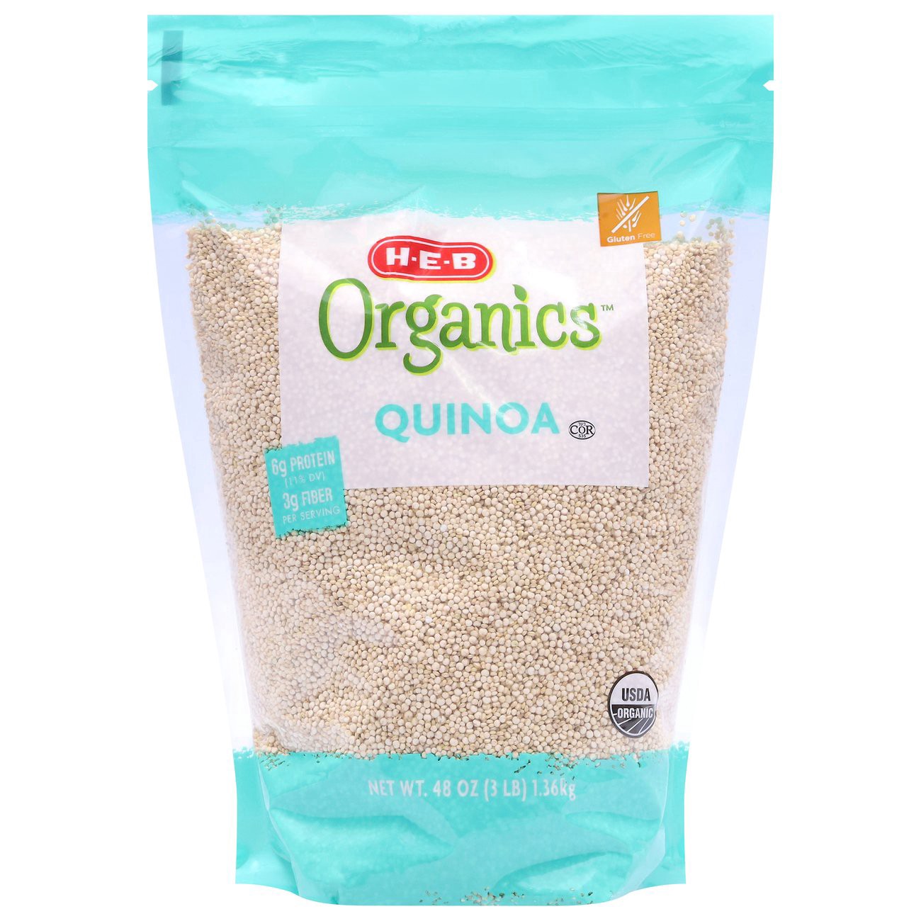 slide 1 of 1, H-B Organics Quinoa - 48 oz, 48 oz