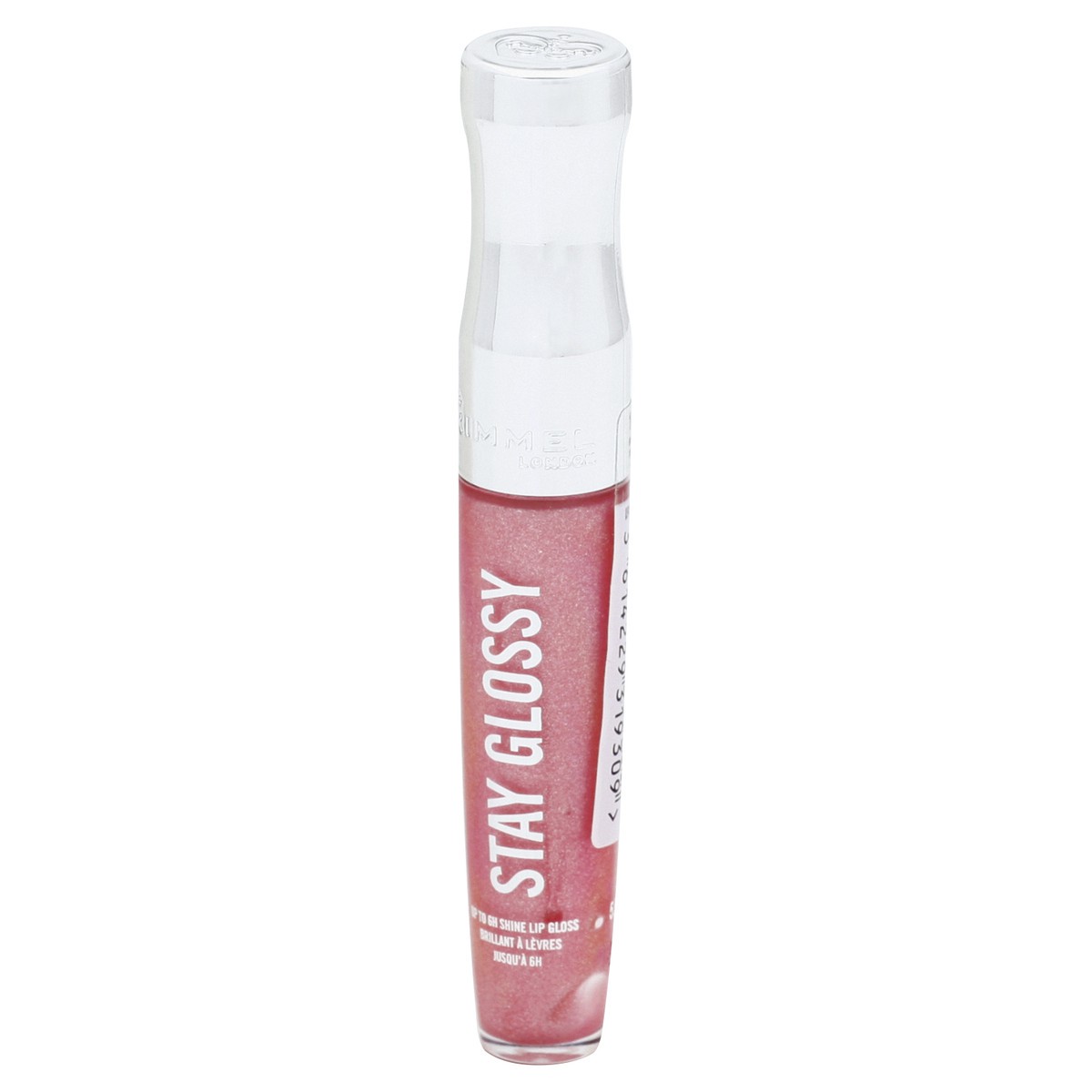 slide 3 of 9, COTY RIMMEL LONDON Rimmel Stay Glossy Lip Gloss - Non-Sticky and Lightweight Formula for Lip Color and Shine - 140 Flower Power, .18oz, 6 ml