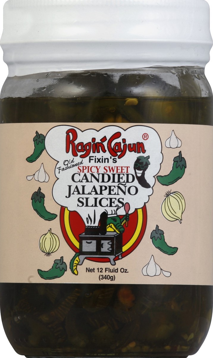 slide 1 of 2, Ragin' Cajun Fixin's Jalapeno Slices 12 oz, 12 oz