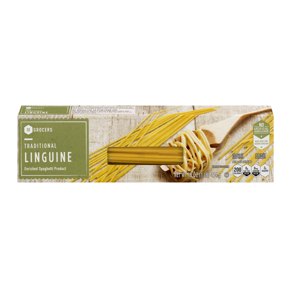 slide 1 of 1, SE Grocers Traditional Linguine, 16 oz