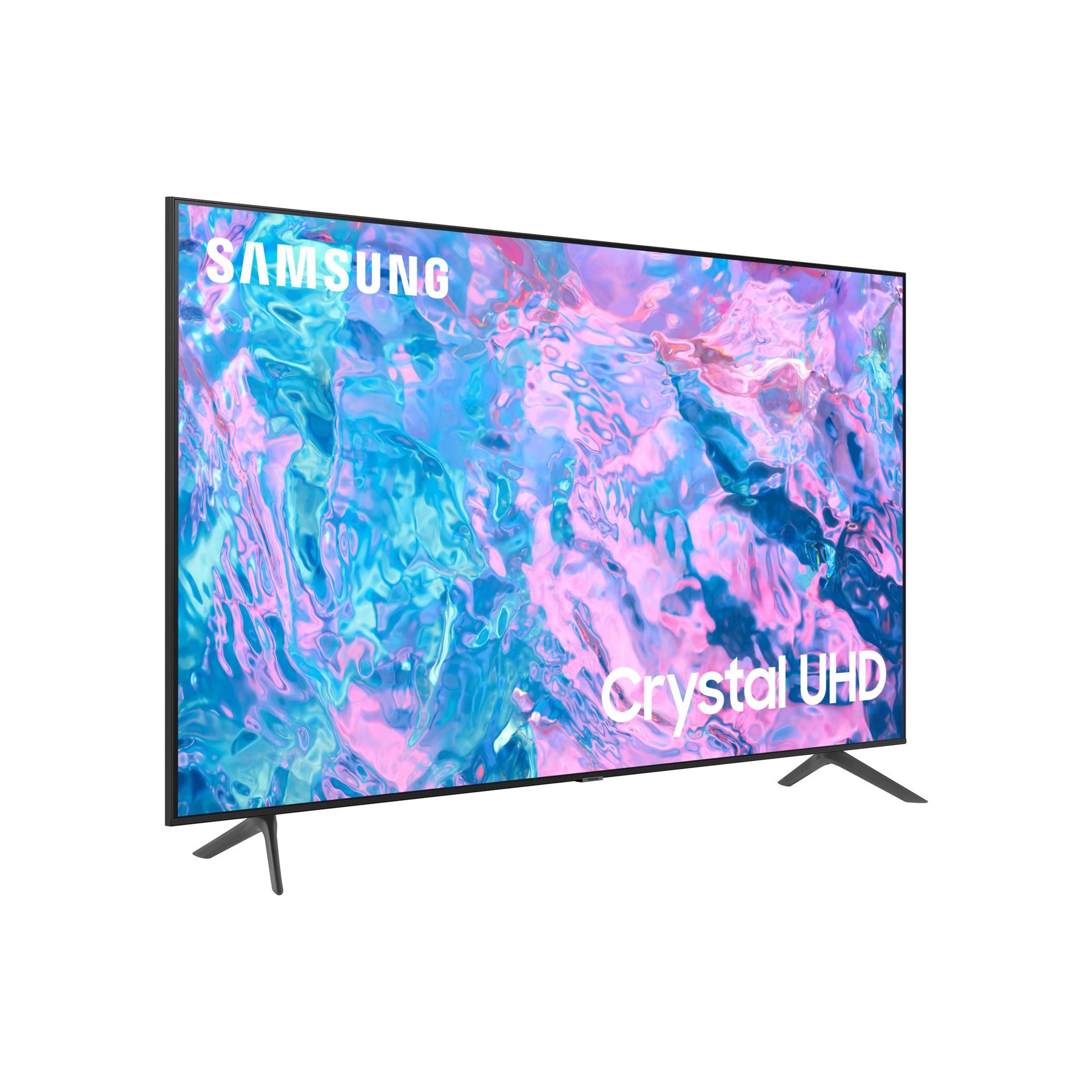 slide 3 of 6, Samsung 43" class CU7000 Crystal UHD 4K Smart TV - Titan Gray (UN43CU7000), 1 ct