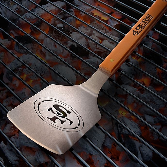 slide 3 of 3, NFL San Francisco 49ers Sportula Grilling Spatula, 1 ct