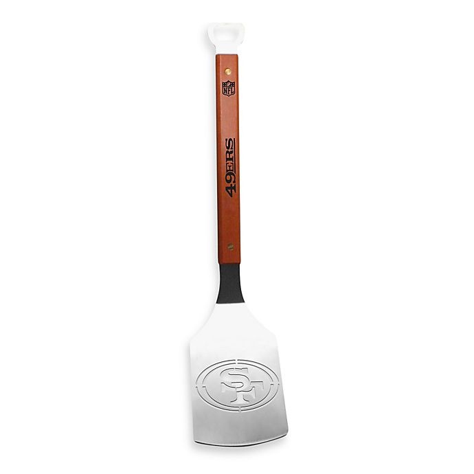 slide 1 of 3, NFL San Francisco 49ers Sportula Grilling Spatula, 1 ct