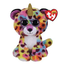 TY Beanie Giselle Leopard Regular