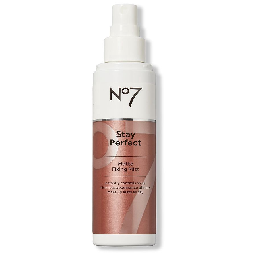 slide 5 of 5, No7 Stay Perfect Matte Fixing Mist, 3.38 oz