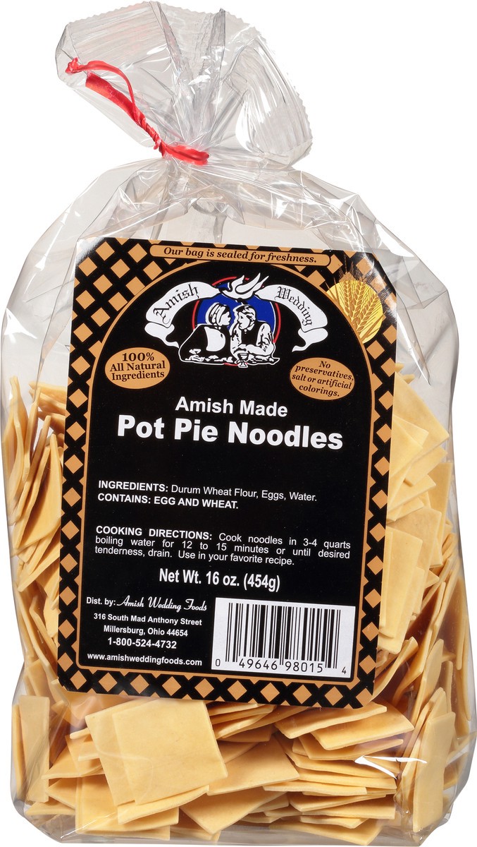 slide 4 of 10, Amish Wedding Pot Pie Noodles - 16 oz, 16 oz