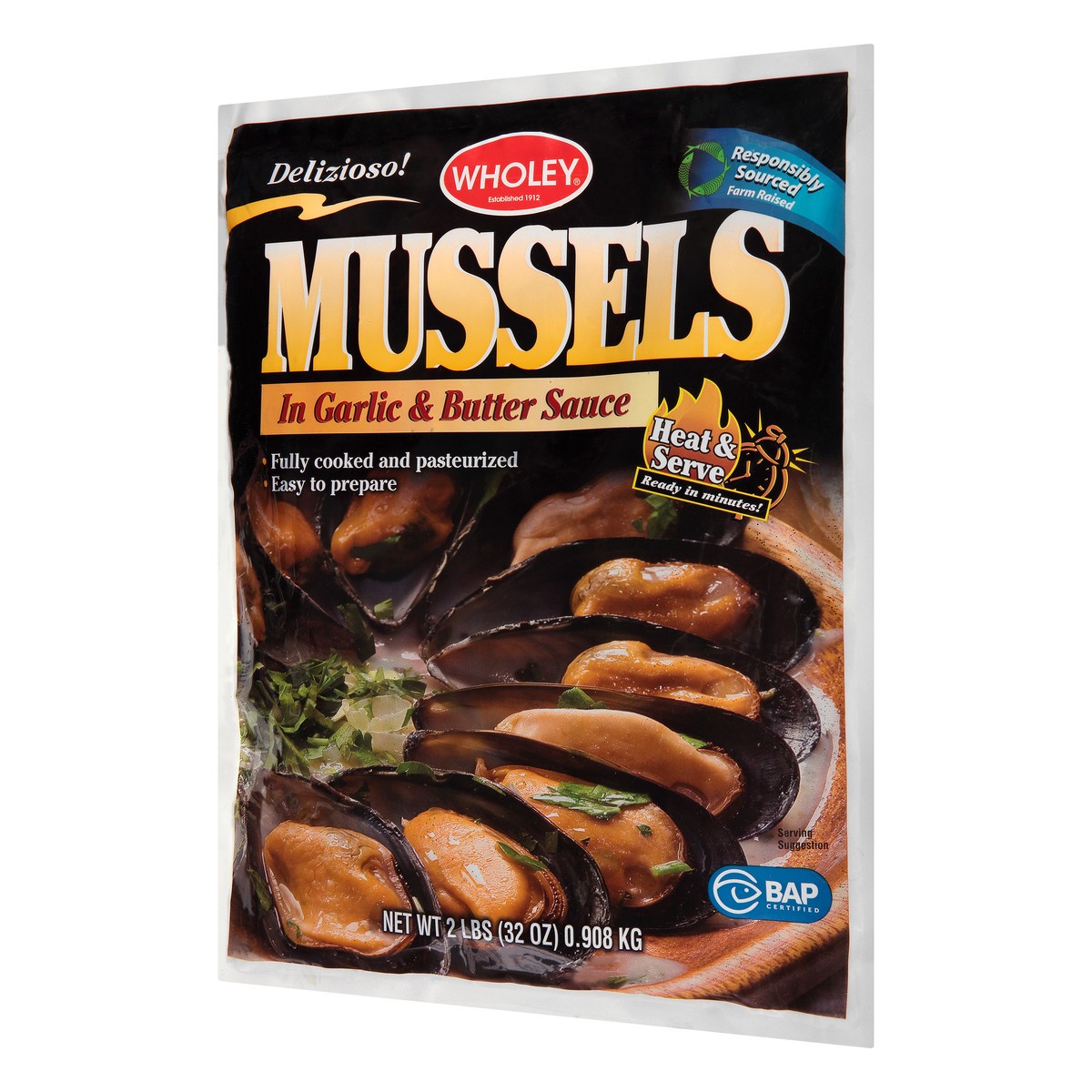 slide 4 of 13, Wholeys Mussels, 1 ct