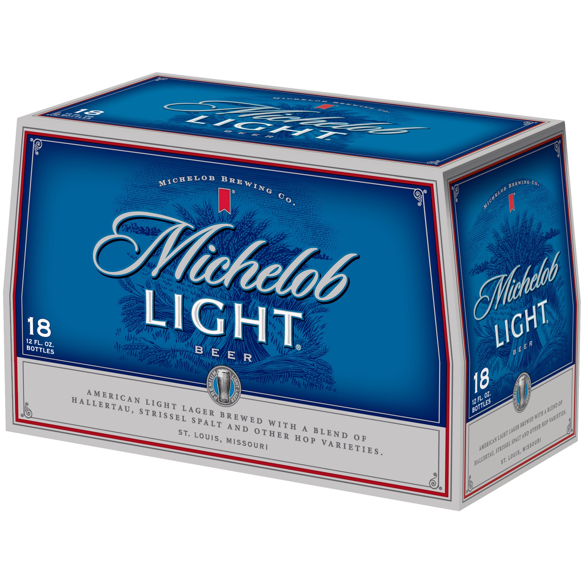 slide 3 of 3, Michelob Light Beer, 18 Pack 12 fl. oz. Bottles, 4.3% ABV, 18 ct; 12 fl oz