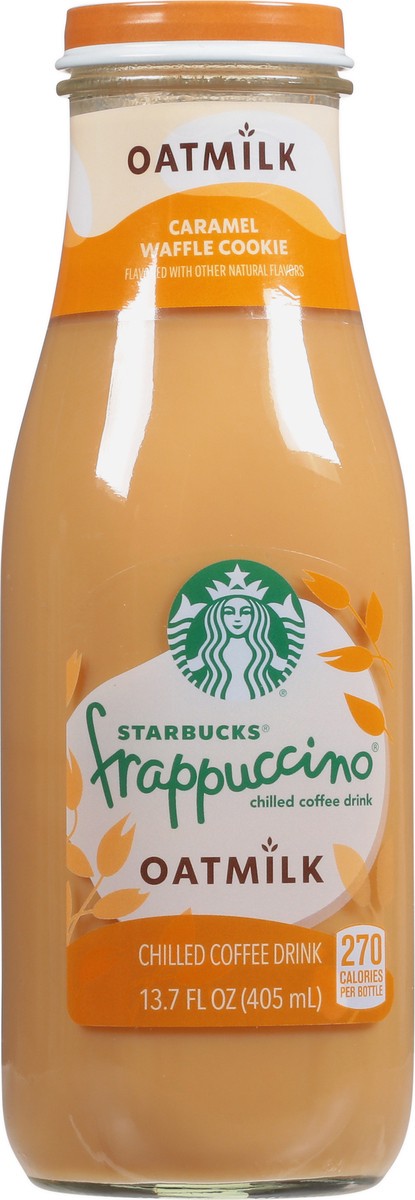 slide 8 of 9, Starbucks Frappucino Oatmilk Caramel Waffle Cookie Coffee Drink - 13.70 fl oz, 13.70 fl oz