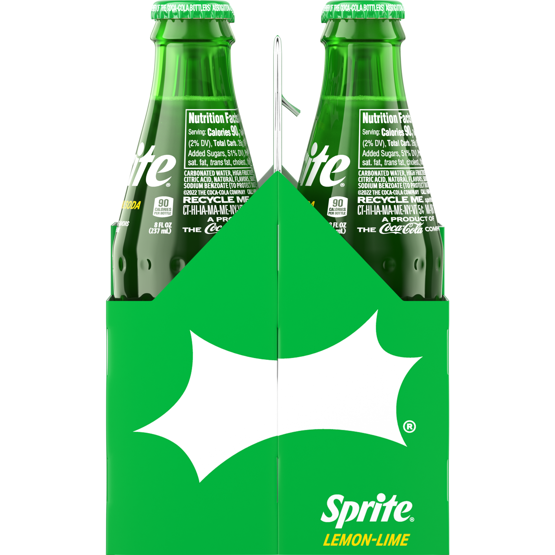 slide 4 of 5, Sprite Glass Bottles- 6 ct, 6 ct