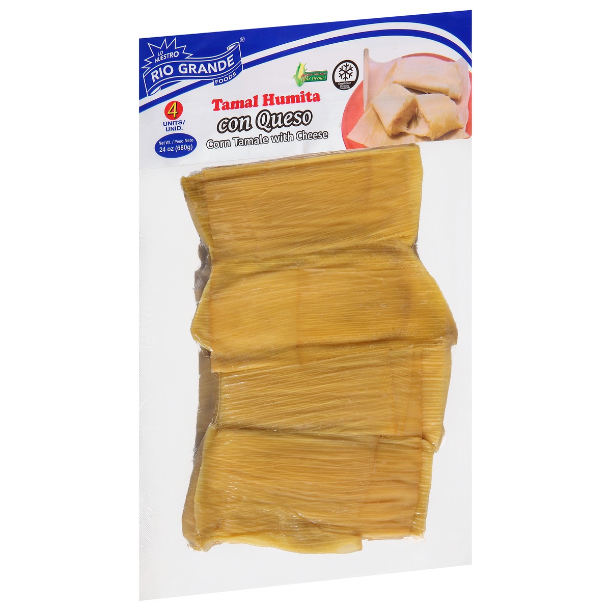 slide 9 of 14, Rio Grande Corn Tamales with Cheese 4 ea, 4 ct