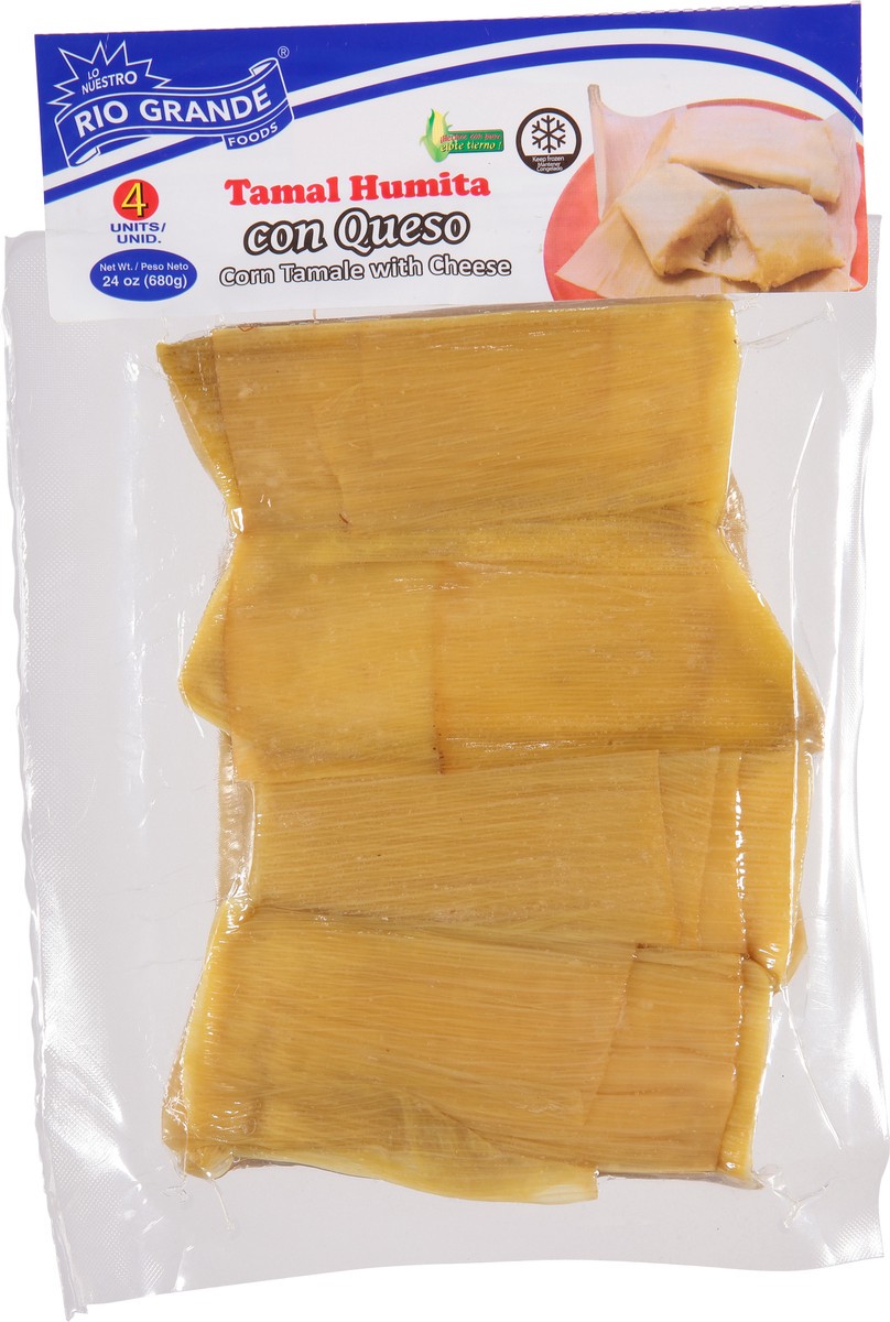 slide 5 of 14, Rio Grande Corn Tamales with Cheese 4 ea, 4 ct