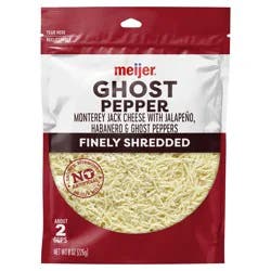 Meijer Finely Shredded Ghost Pepper Cheese, 8 oz