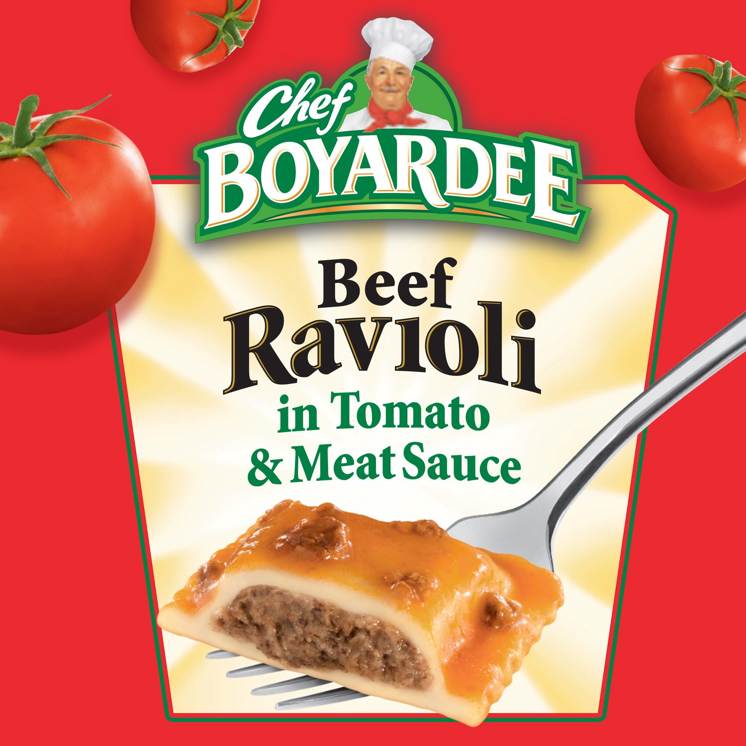 slide 2 of 5, Chef Boyardee Beef Ravioli in Meat Sauce, 7.5 Oz., 7.5 oz