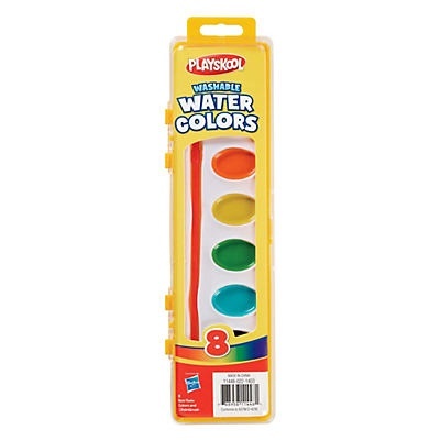 slide 1 of 1, Playskool Washable Water Colors, 1 ct