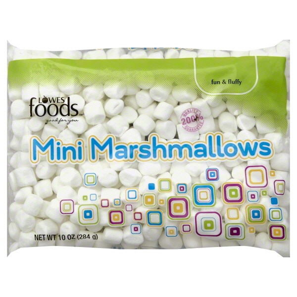 slide 1 of 1, Lowes Foods Mini Marshmallows, 10 oz