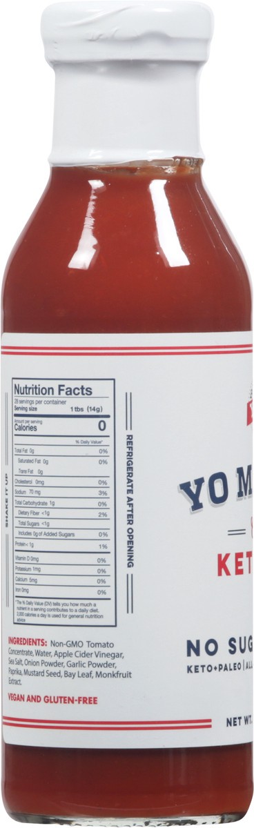 slide 9 of 12, Yo Mama's No Sugar Added Classic Ketchup 14 oz, 14 oz