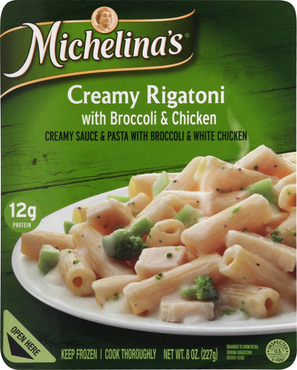 slide 3 of 9, Michelina's Creamy Rigatoni, 8 oz