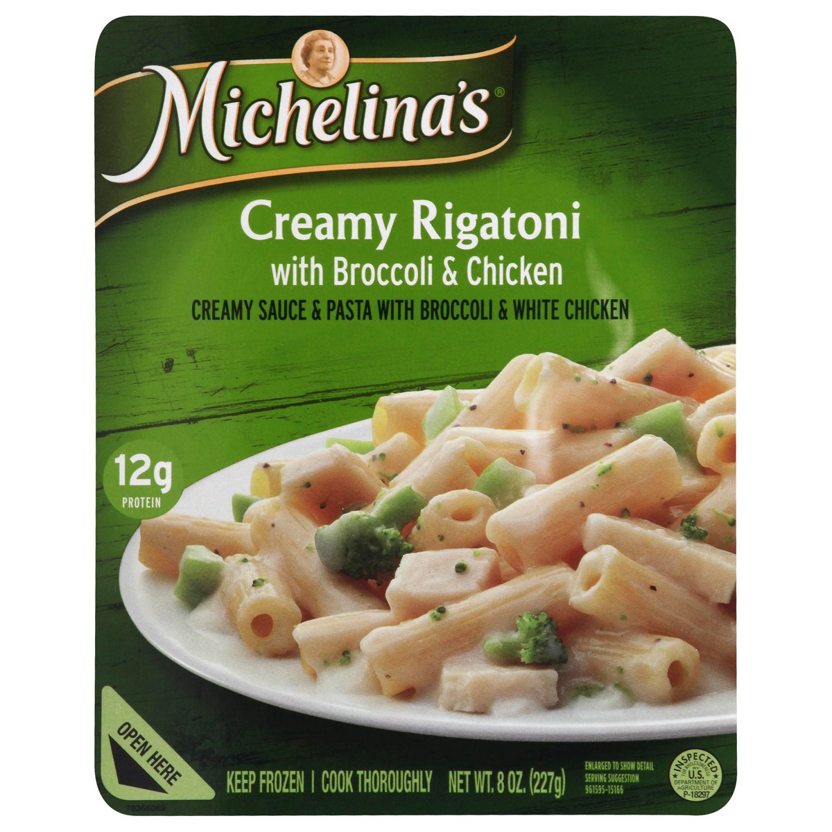 slide 5 of 9, Michelina's Creamy Rigatoni, 8 oz