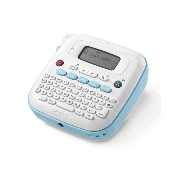 slide 6 of 10, Brother P-touch Personal Connected Label Maker (PT-N25BT), Prints on P-touch Btag ~½"" (12mm) Label Tapes, 1 ct