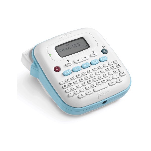 slide 10 of 10, Brother P-touch Personal Connected Label Maker (PT-N25BT), Prints on P-touch Btag ~½"" (12mm) Label Tapes, 1 ct