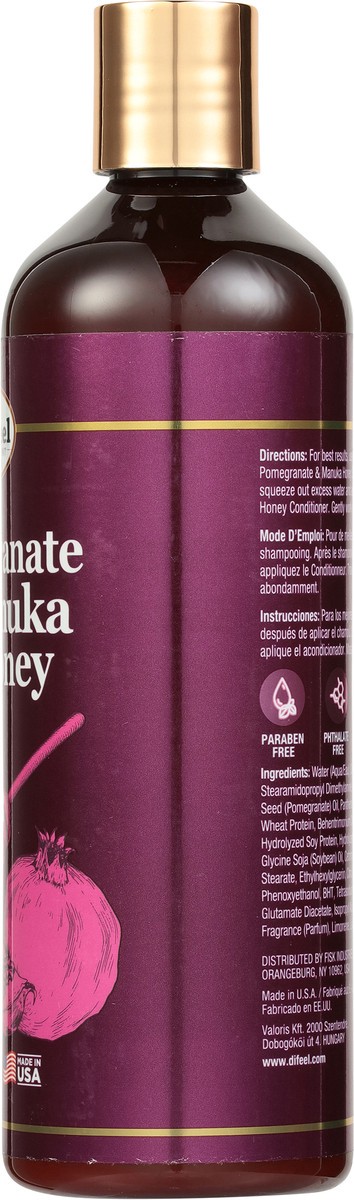 slide 9 of 13, Difeel Sulfate-Free Pomegranate & Manuka Honey Conditioner 12 fl oz, 12 fl oz