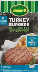 Jennie-O Turkey Burgers 6 ea