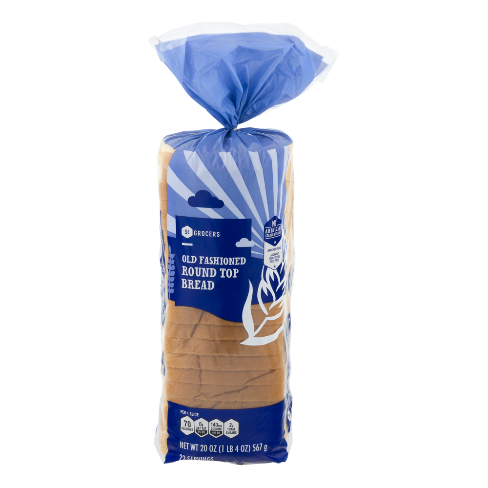 slide 1 of 1, SE Grocers Round Top Bread Old Fashioned, 20 oz