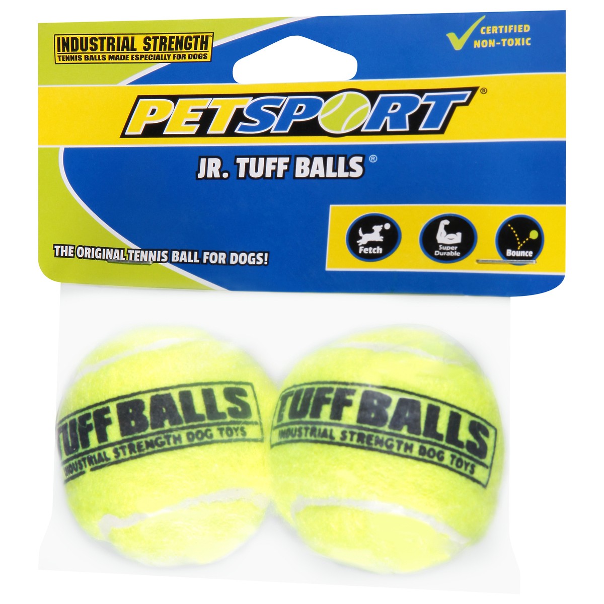 slide 11 of 12, Petsport Tuff Balls, Jr., Industrial Strength, 2 Each, 2 ct