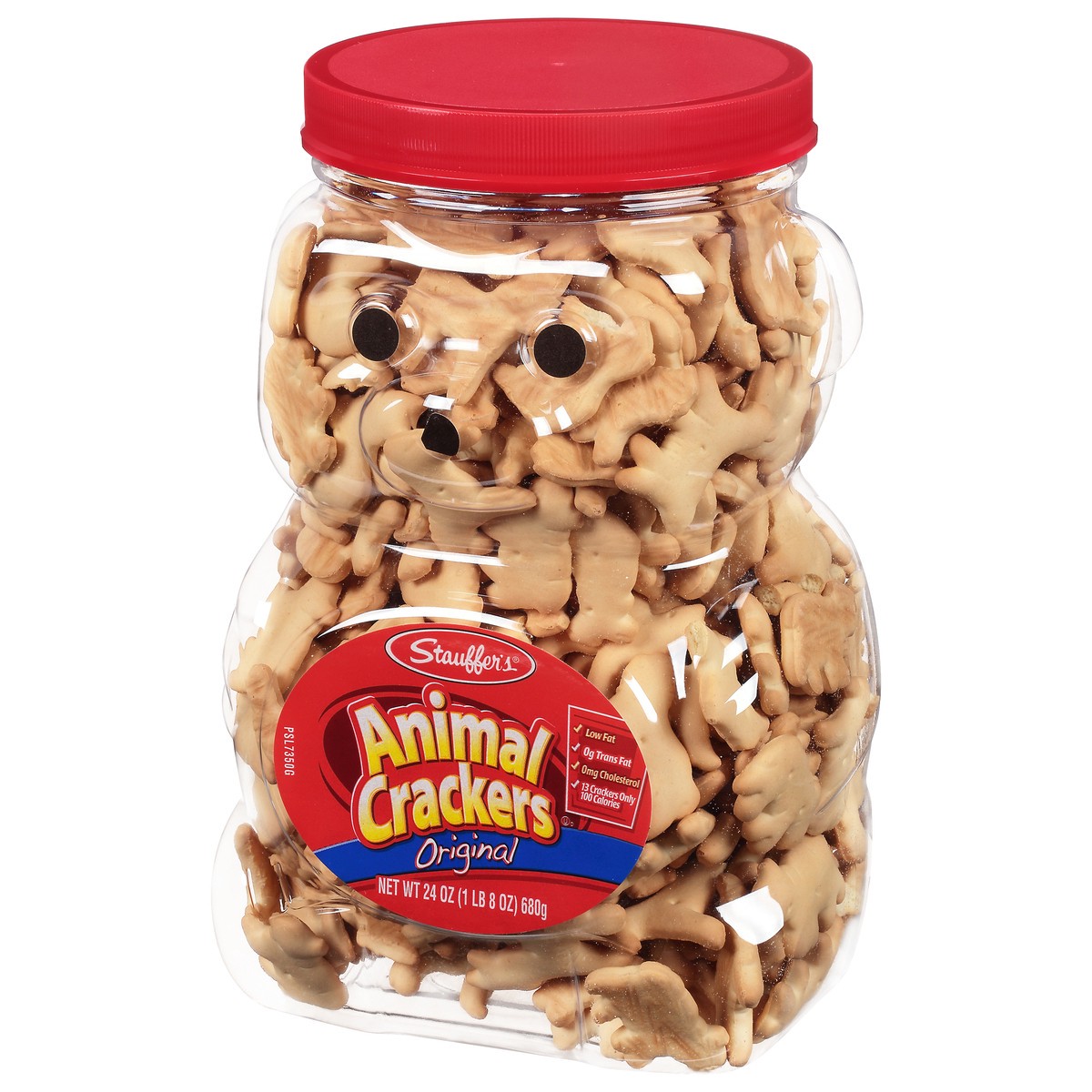 slide 9 of 13, Stauffer's Stauffers Animal Crackers Bear Jug Cookies, 24 oz