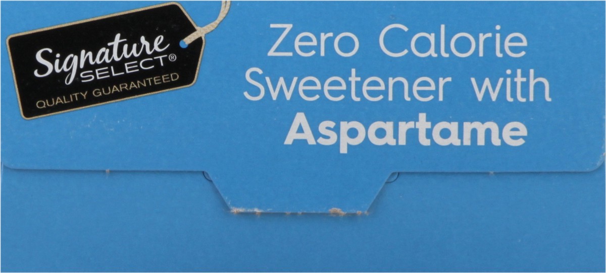 slide 9 of 9, Signature Select Zero Calorie Sweetener with Aspartame 115 - 0.035 oz Packets, 115 ct