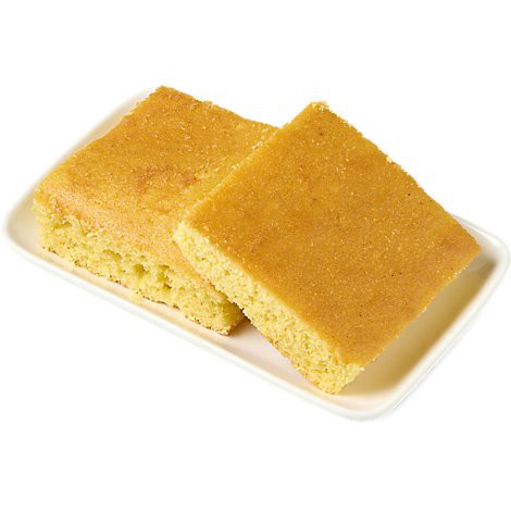 slide 1 of 1, Bakery Cornbread Pla Inch Cbn 2 Count - Each, 2 ct