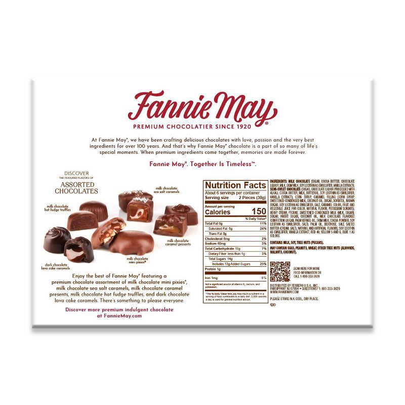 slide 3 of 4, Fannie May Milk Assorted - 7.16oz, 7.16 oz