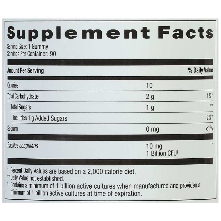 slide 4 of 5, Walgreens Probiotic Strawberry, 90 ct