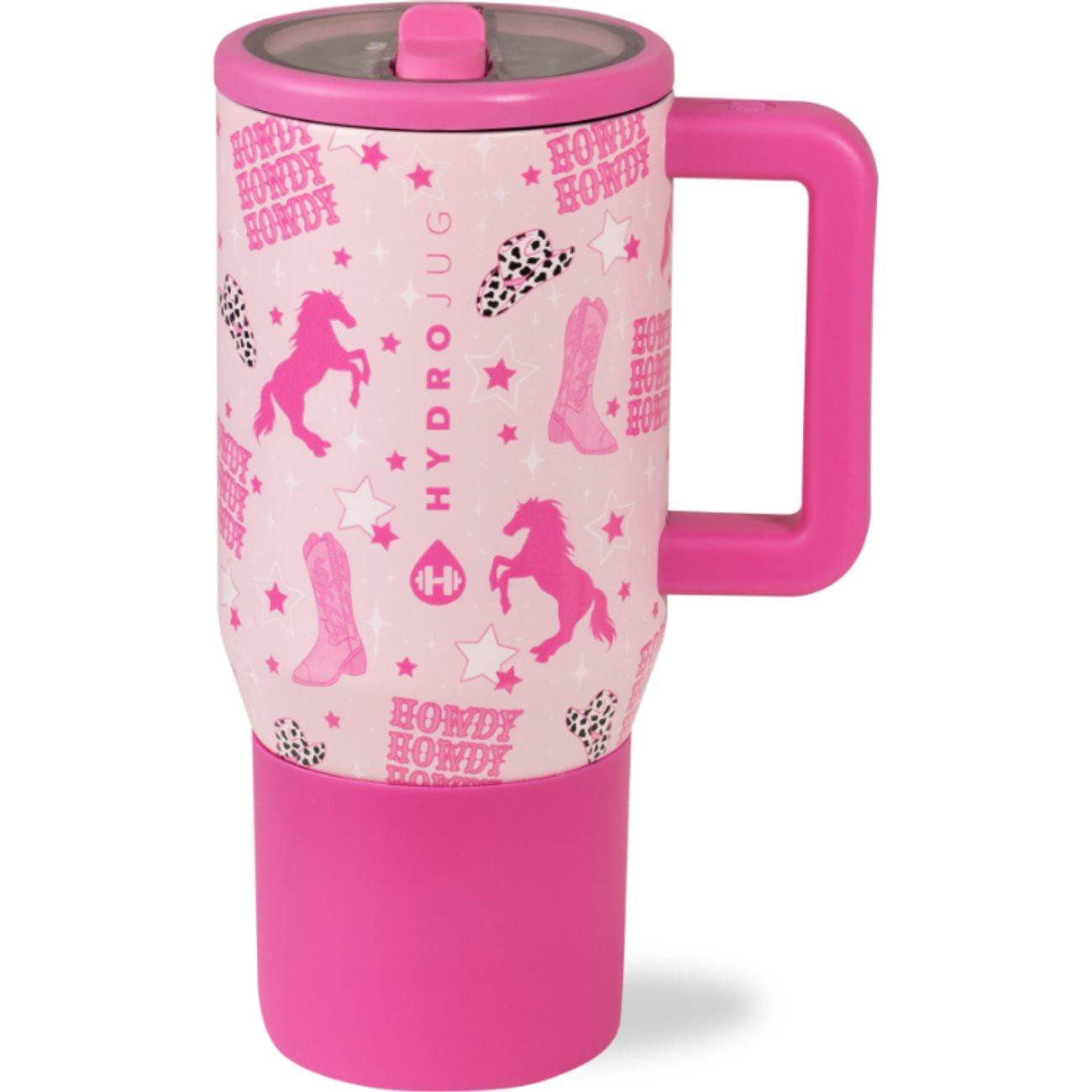 slide 1 of 1, Hydrojug Stainless Steel Traveler - Pink Cowgirl, 20 oz