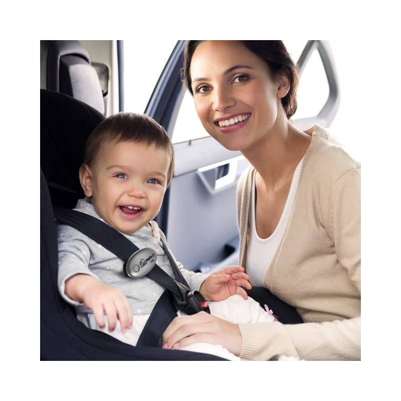 slide 3 of 3, Elepho eClip Baby Reminder Car Seat Alarm - Silver, 1 ct