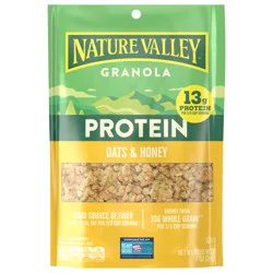 Nature Valley Protein Granola, Oats and Honey, Resealable Bag- 11 oz