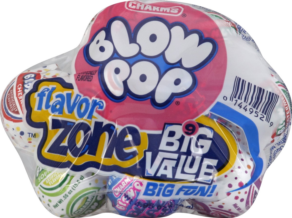 slide 2 of 2, Charms Blow Pop Flavor Zone, 1 ct