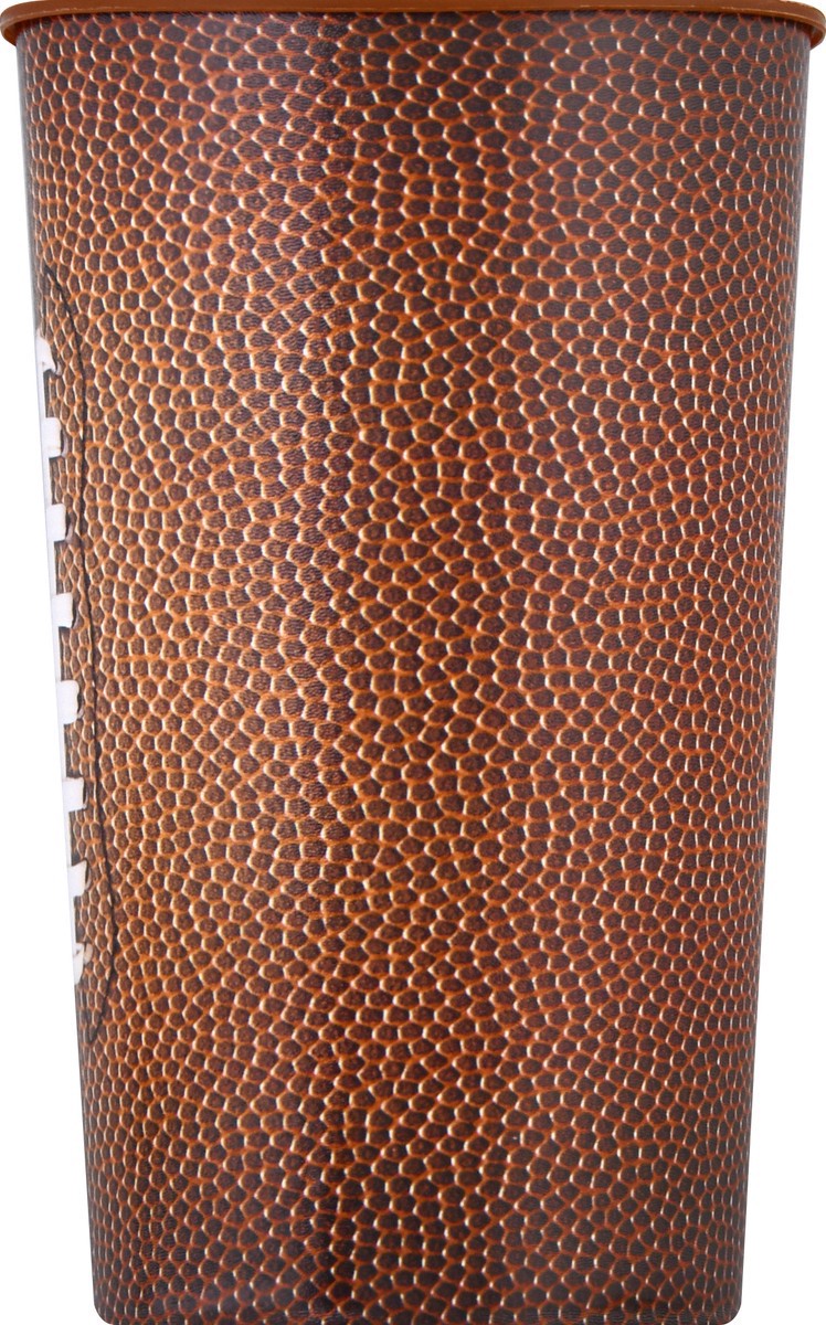 slide 10 of 10, Creative Converting Football Plastic Tumbler, 22 oz, 1 ct