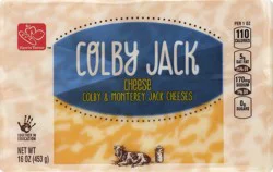 Harris Teeter Colby Jack Cheese - 16 oz