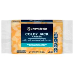 Harris Teeter Colby Jack Cheese - 16 oz