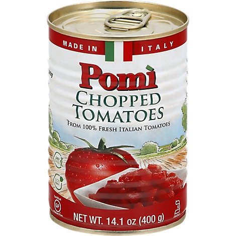 slide 1 of 1, Pomì Pomi Tomatoes Chopped, 14.1 oz