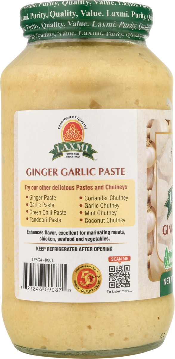 slide 10 of 13, Laxmi Ginger Garlic Paste 24 oz, 24 oz