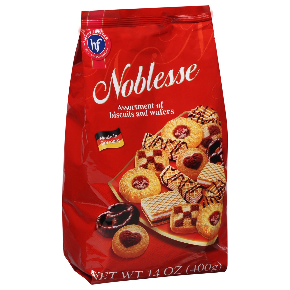 slide 9 of 9, Hans Freitag Noblesse Assortment Biscuits and Wafers 14 oz, 14 oz