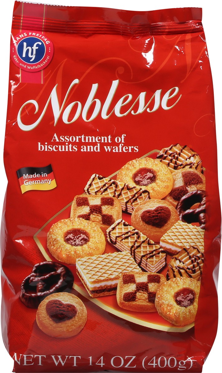 slide 2 of 9, Hans Freitag Noblesse Assortment Biscuits and Wafers 14 oz, 14 oz