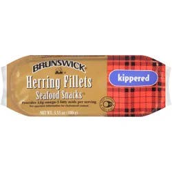 Brunswick Boneless Herring Fillet Seafood Snacks Kippered